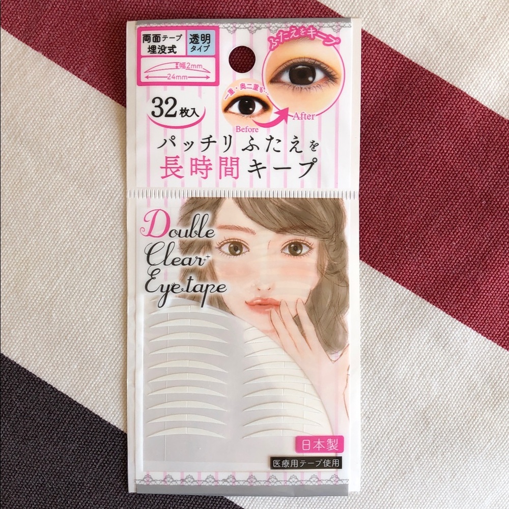 Japanese Double-Sided Eyelid Tape (32 pieces) 🇯🇵